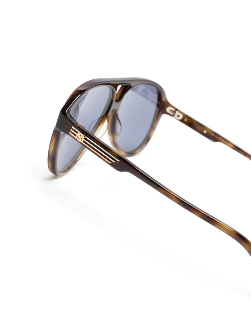 Brown Gg1286s Pilot Sunglasses