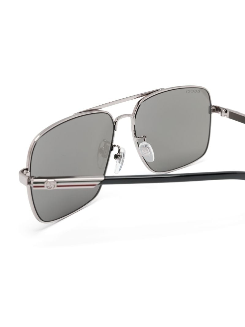 Grey Gg1289s Pilot Sunglasses