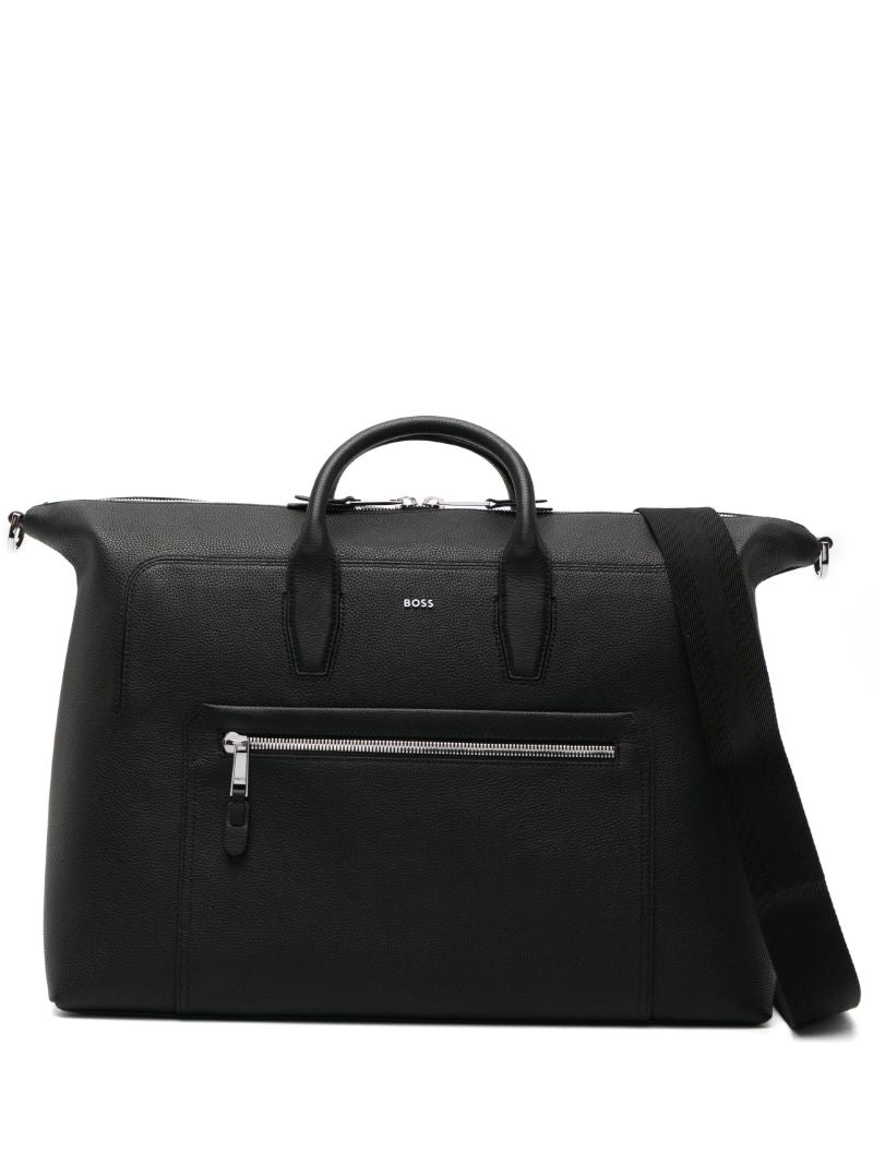 Black Highway Leather Holdall