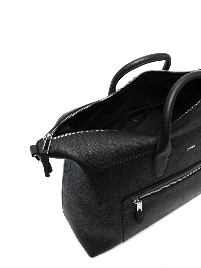 Black Highway Leather Holdall