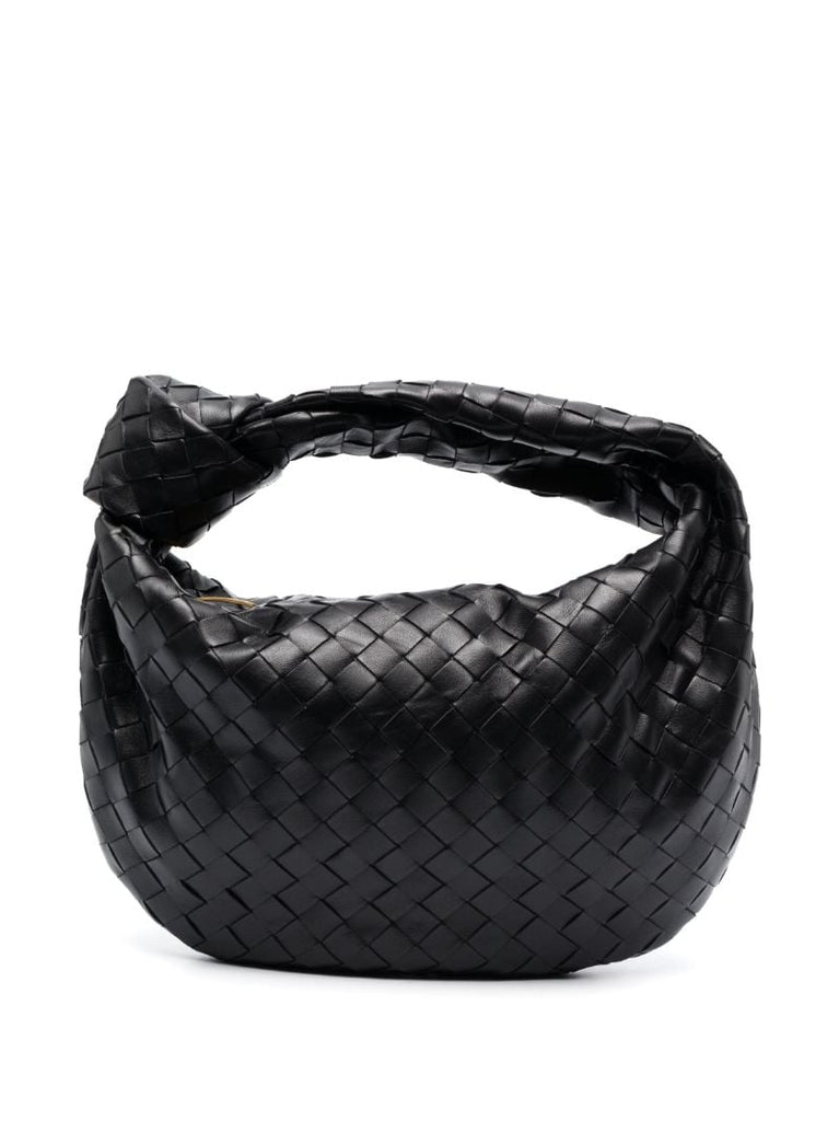 Black Teen Jodie Leather Shoulder Bag
