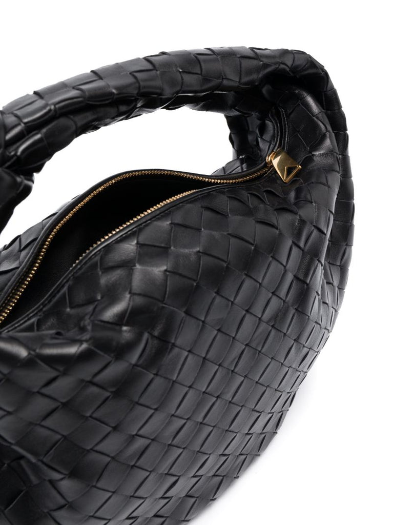 Black Teen Jodie Leather Shoulder Bag