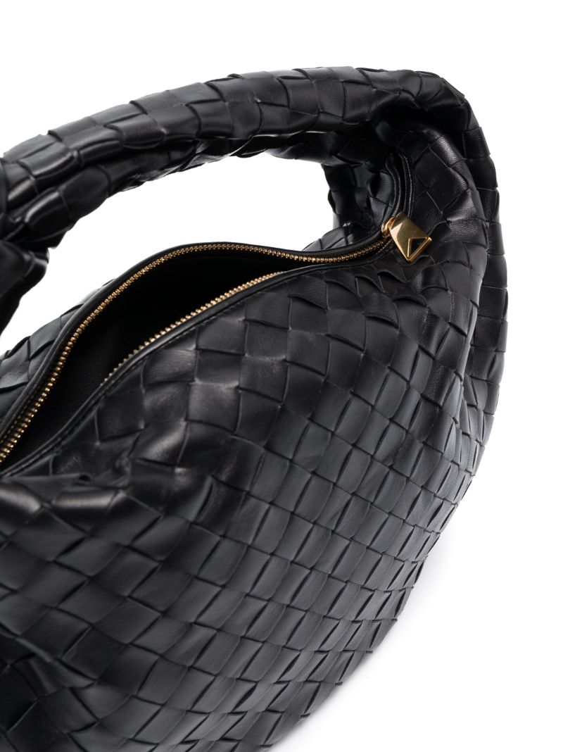 Black Teen Jodie Leather Shoulder Bag