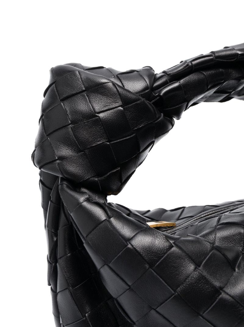 Black Teen Jodie Leather Shoulder Bag