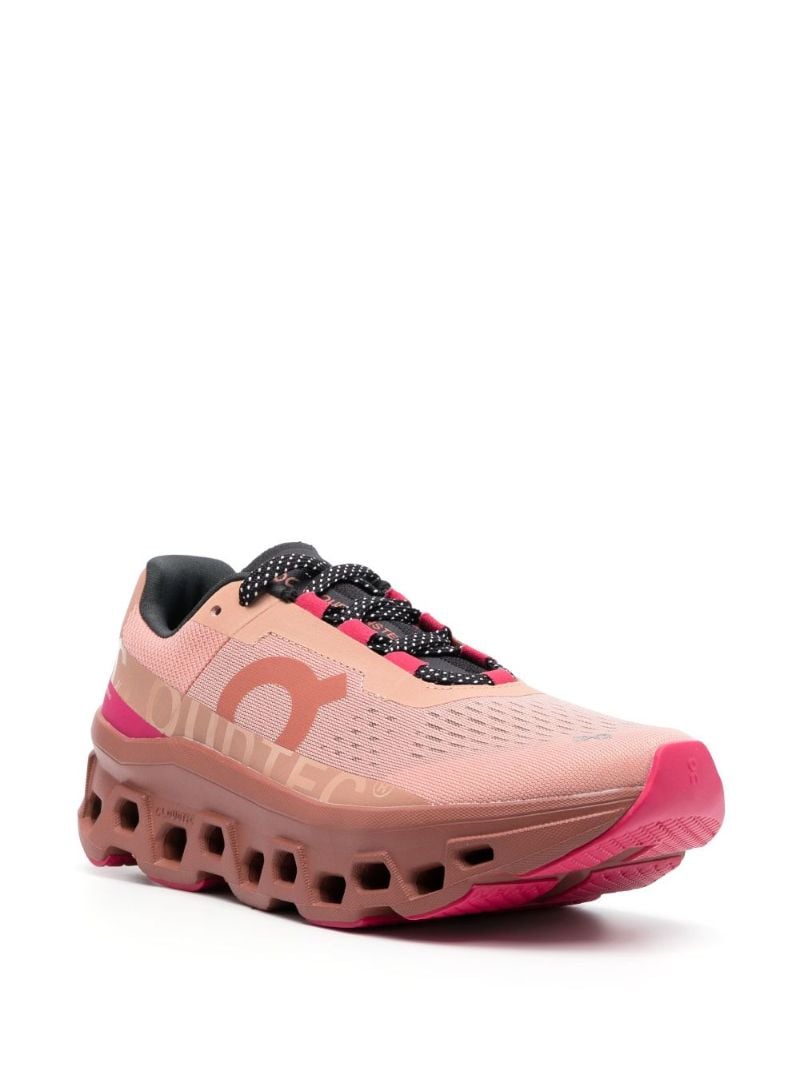 Pink Cloudmonster Lace-up Sneakers