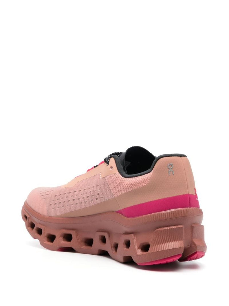 Pink Cloudmonster Lace-up Sneakers