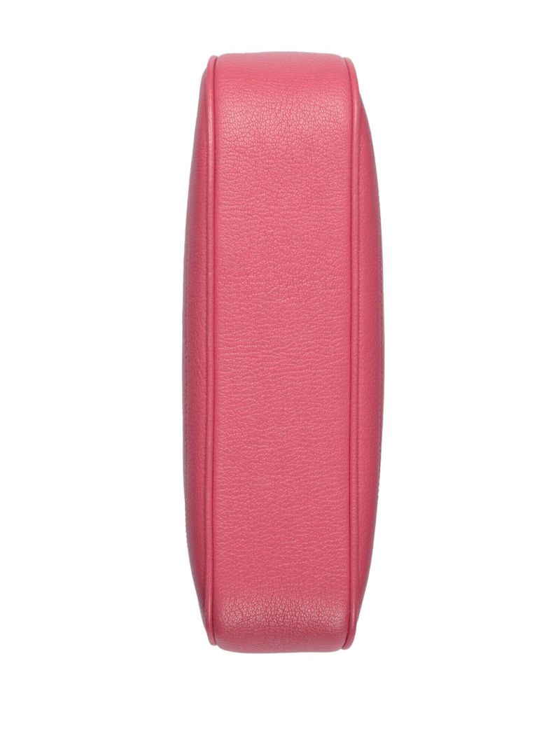 Pink Aphrodite Small Leather Shoulder Bag