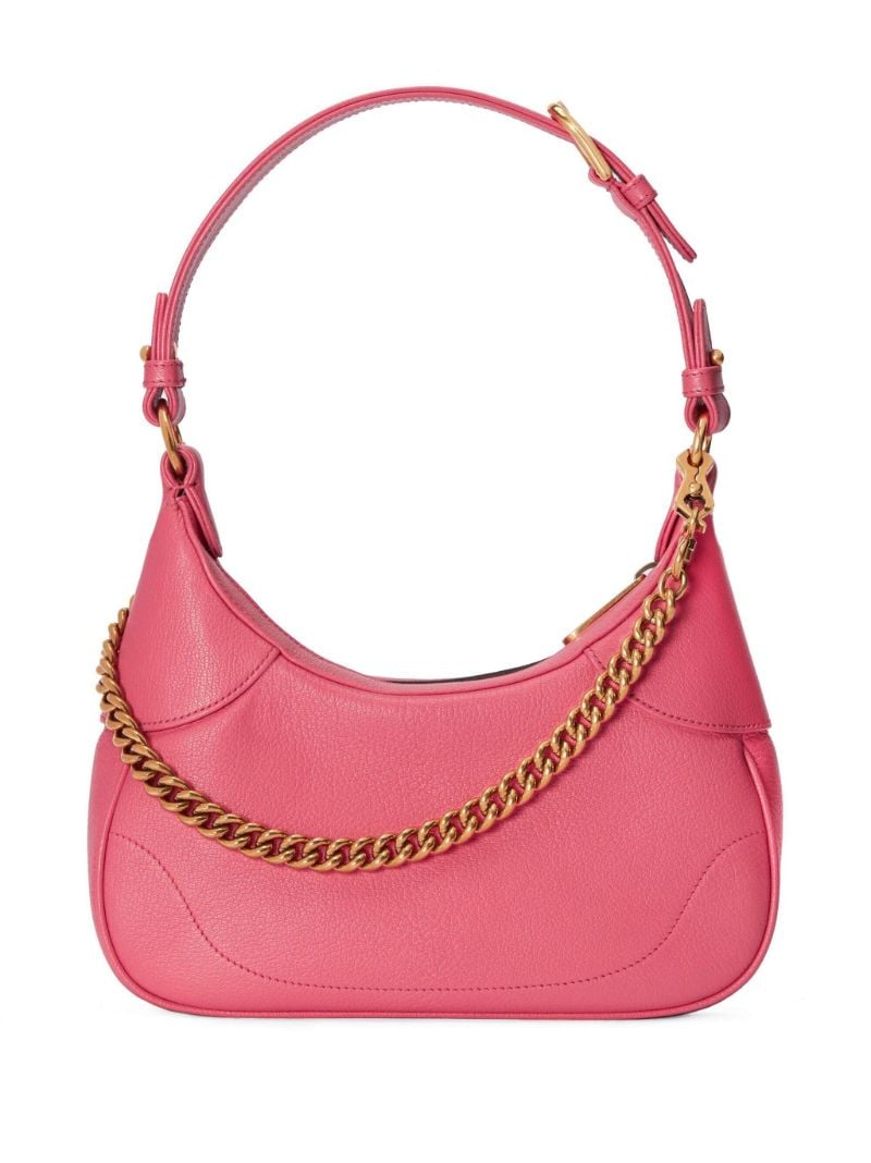 Pink Aphrodite Small Leather Shoulder Bag