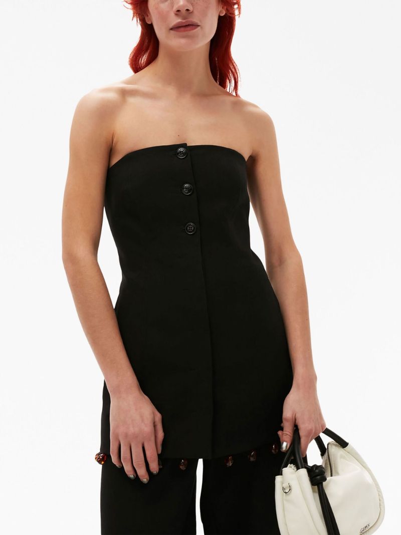Black Wide Leg Trousers