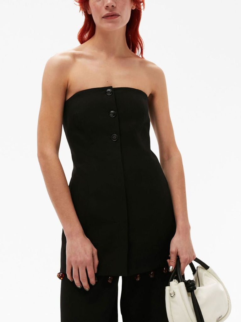 Black Wide Leg Trousers