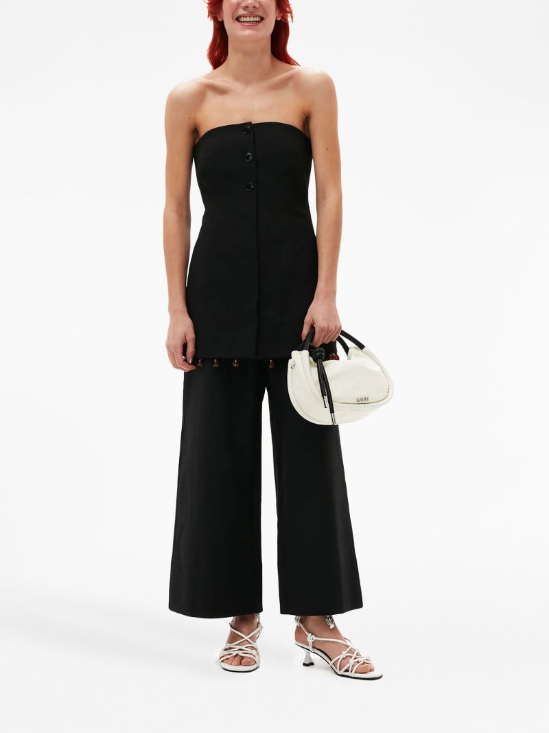 Black Wide Leg Trousers