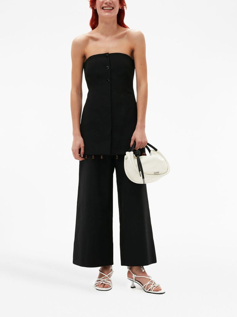 Black Wide Leg Trousers