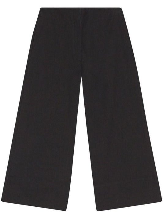 Black Wide Leg Trousers