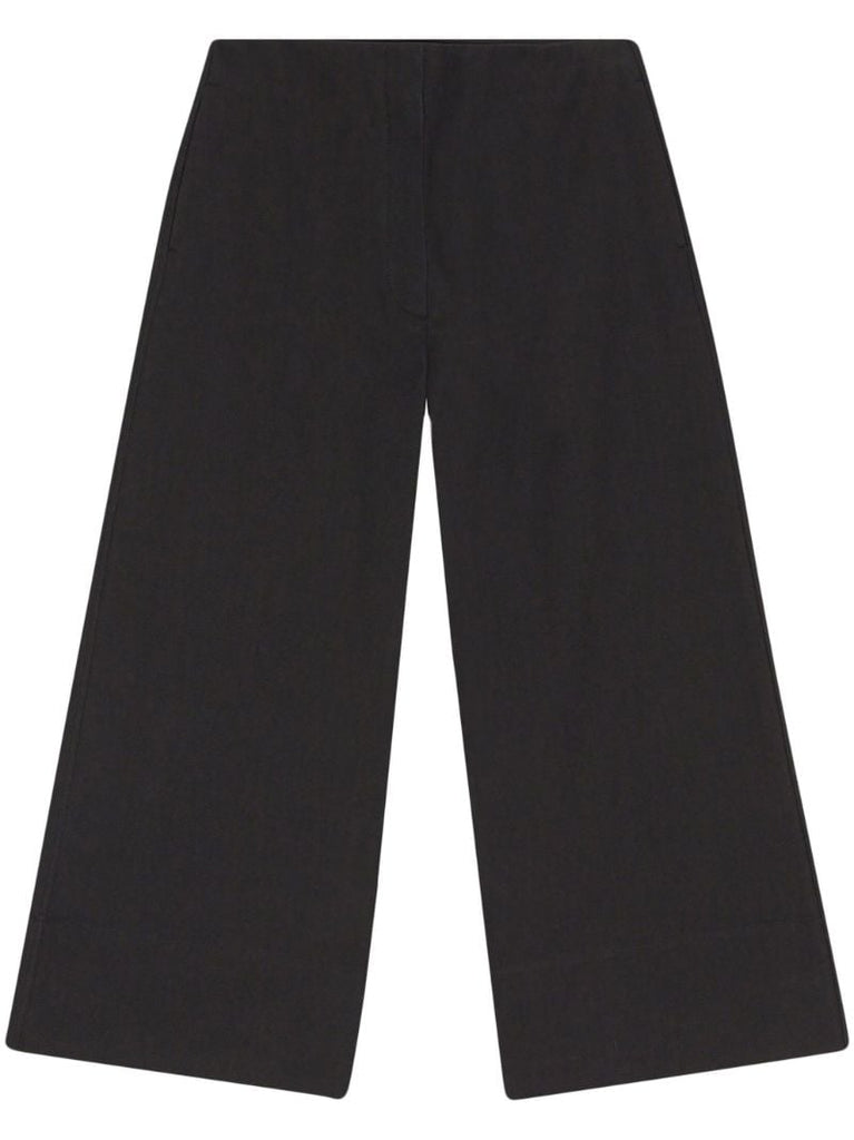 Black Wide Leg Trousers