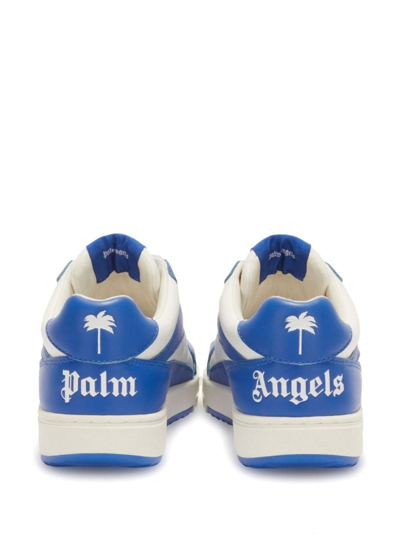 Blue University Leather Sneakers