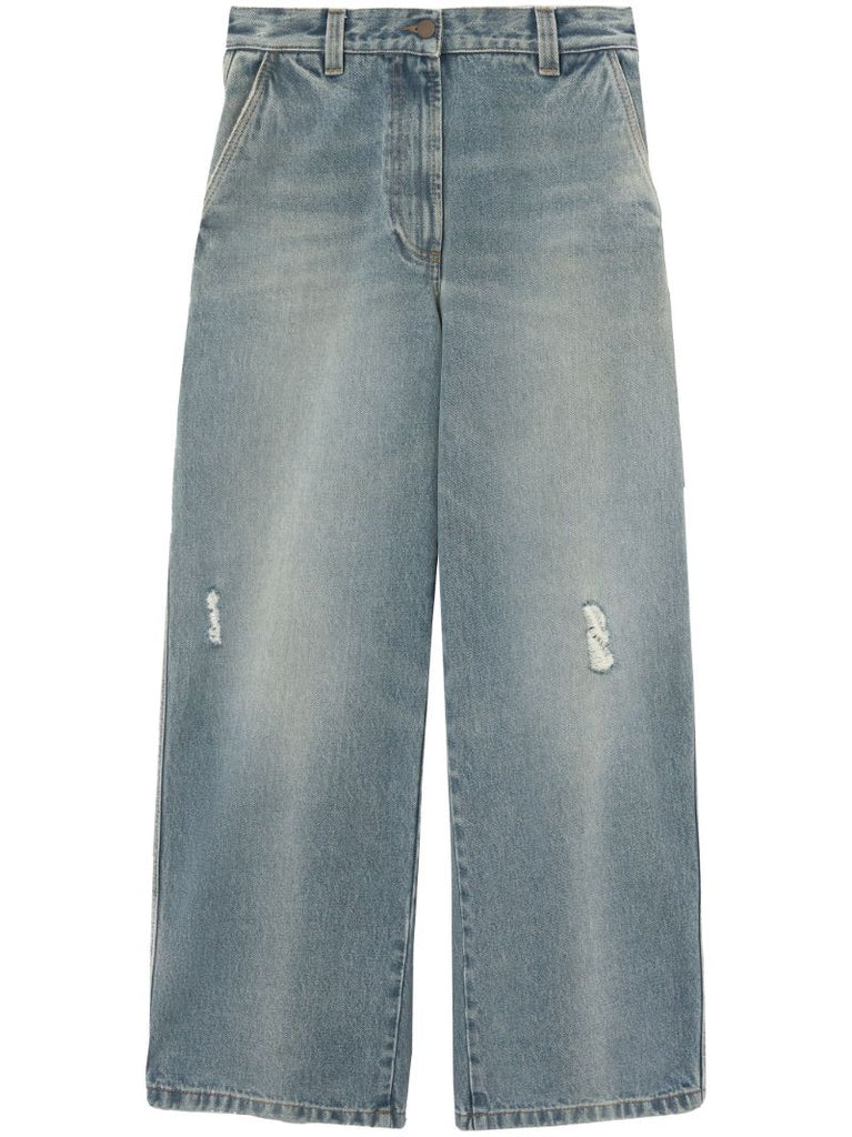 Blue Paris Wide Leg Jeans