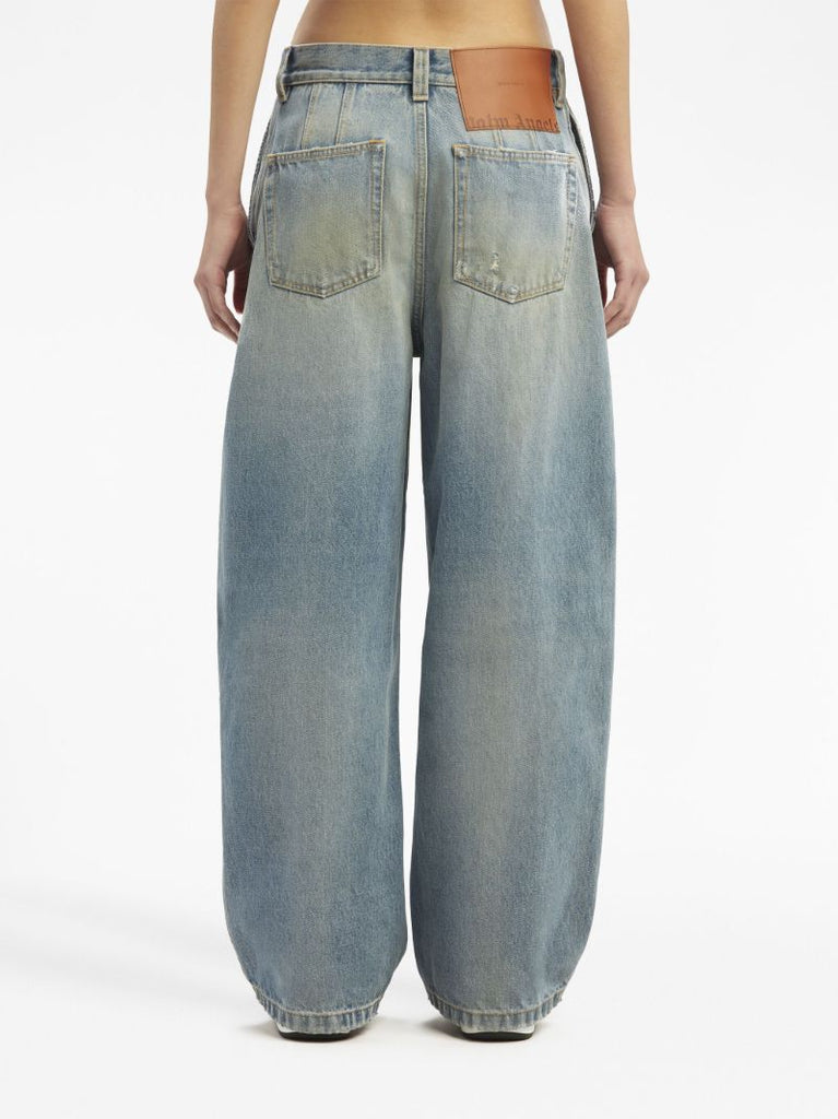 Blue Paris Wide Leg Jeans