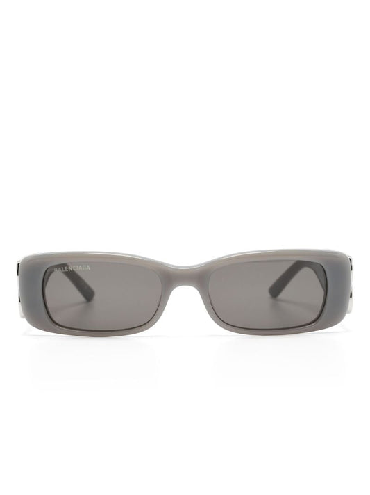 Grey Dynasty Rectangle Sunglasses