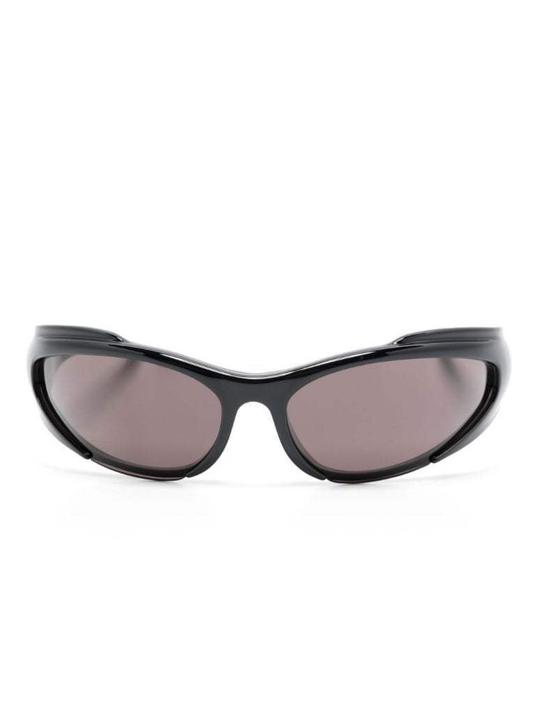 Black Skin Cat-eye Sunglasses