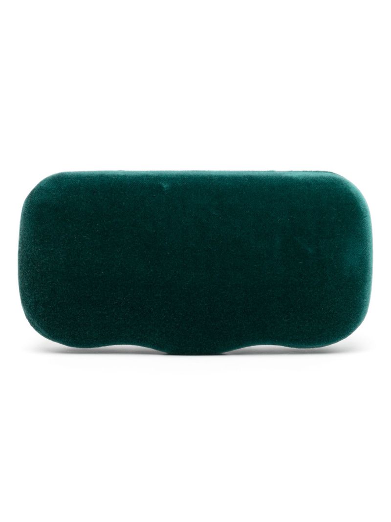 Green Marbled Rectangle Sunglasses