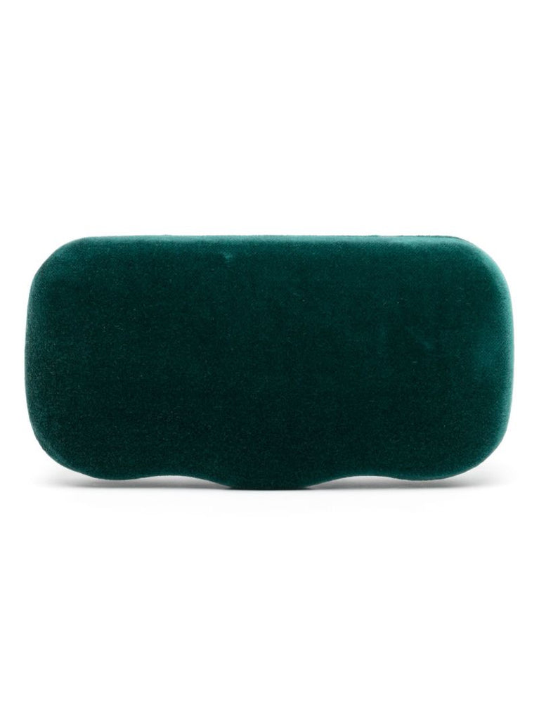 Green Marbled Rectangle Sunglasses