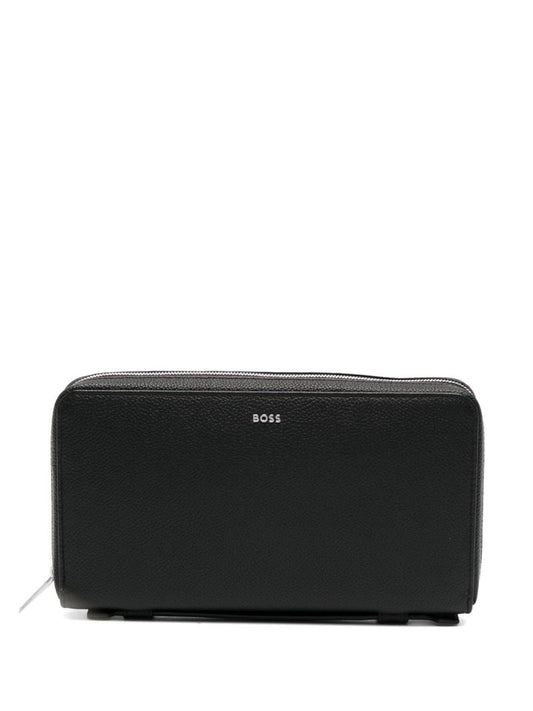 Black Highway Leather Wallet