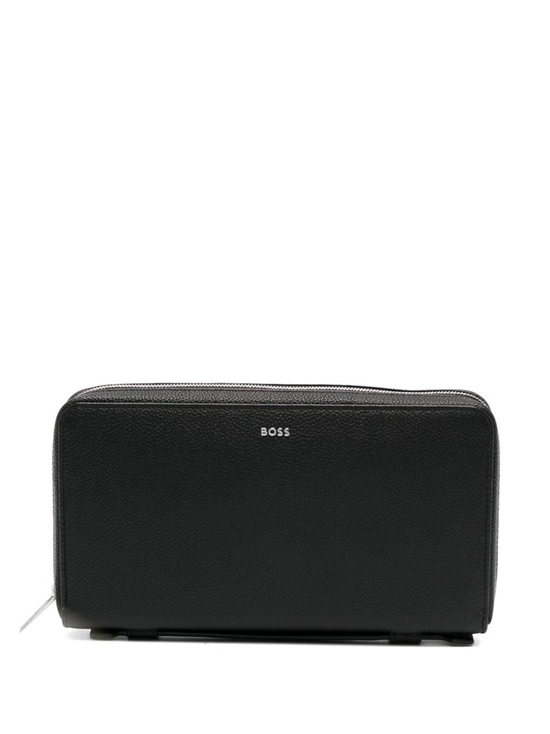 Black Highway Leather Wallet