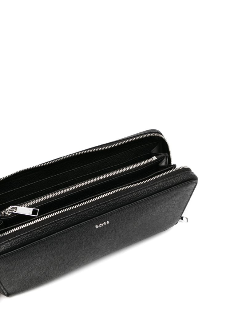 Black Highway Leather Wallet