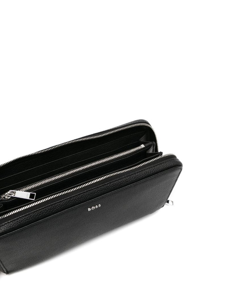 Black Highway Leather Wallet