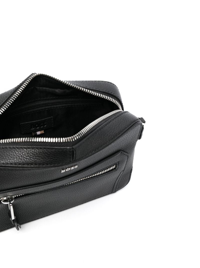 Black Highway Leather Camera Bag
