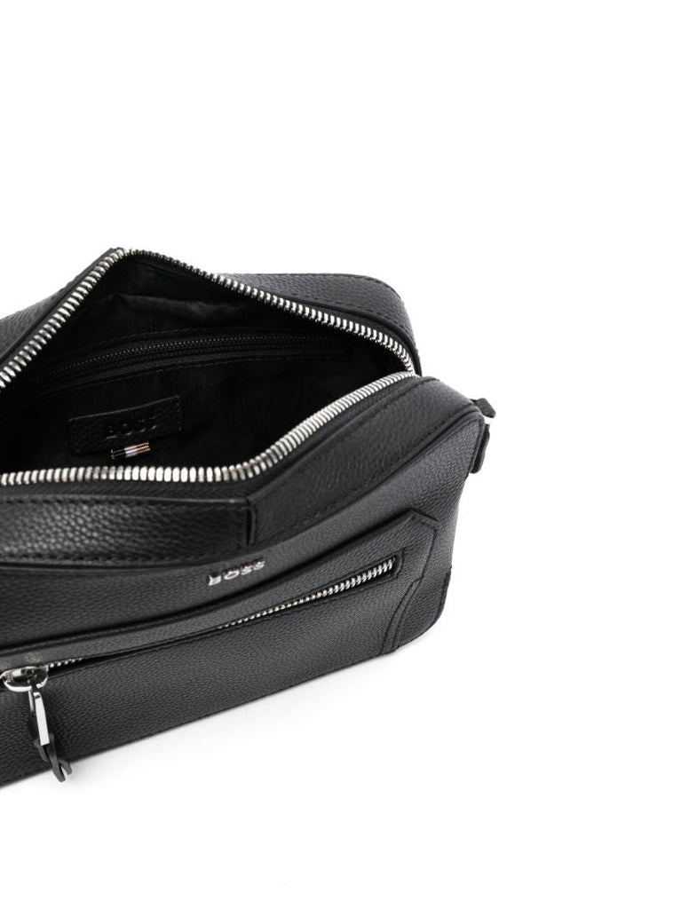 Black Highway Leather Camera Bag