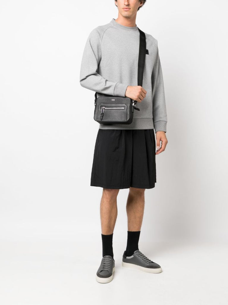 Black Highway Leather Camera Bag