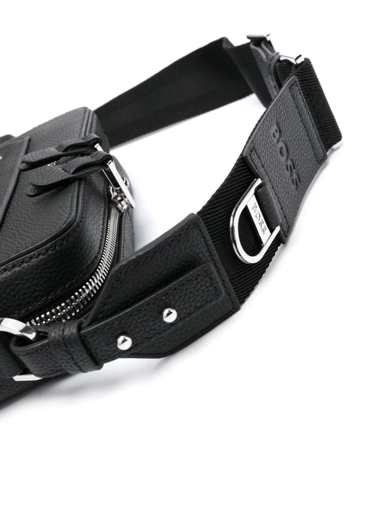 Black Highway Leather Camera Bag