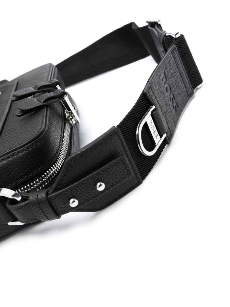Black Highway Leather Camera Bag