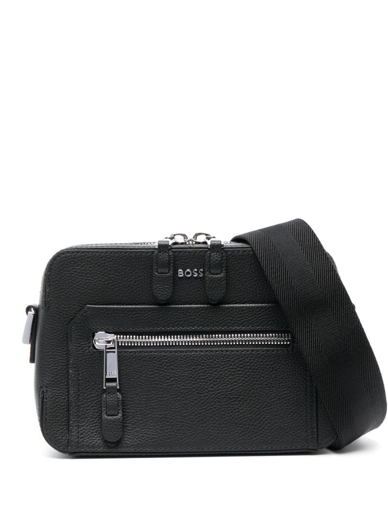Black Highway Leather Camera Bag