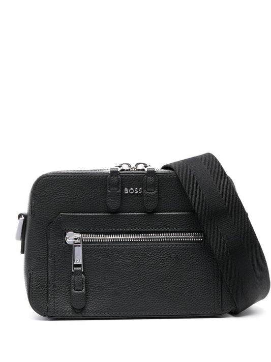 Black Highway Leather Camera Bag