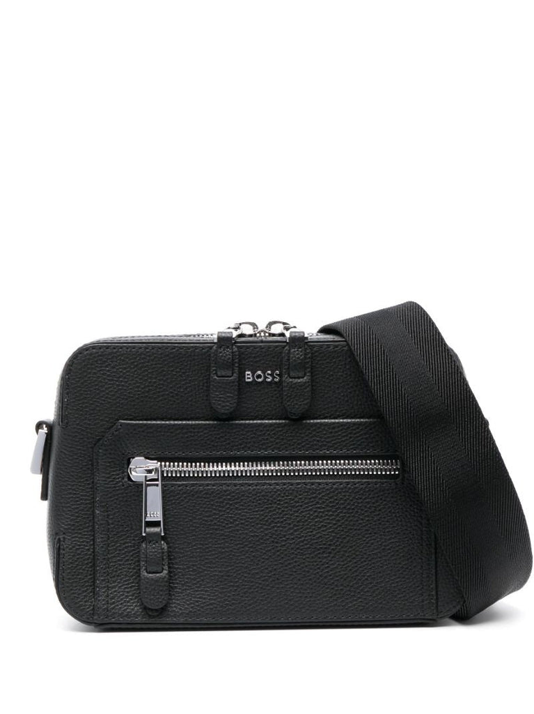 Black Highway Leather Camera Bag