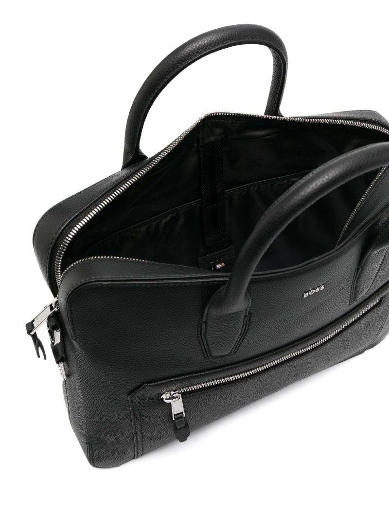 Black Highway Leather Briefcase