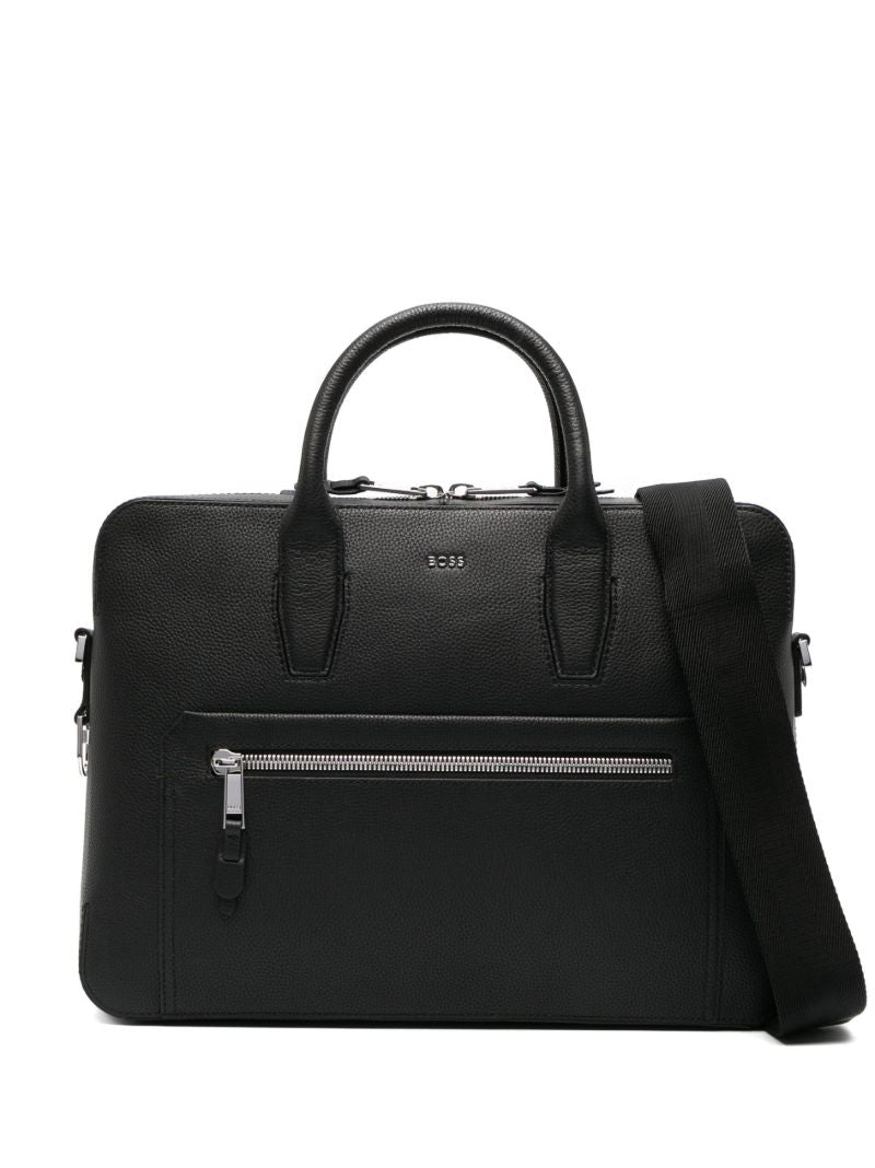 Black Highway Leather Briefcase