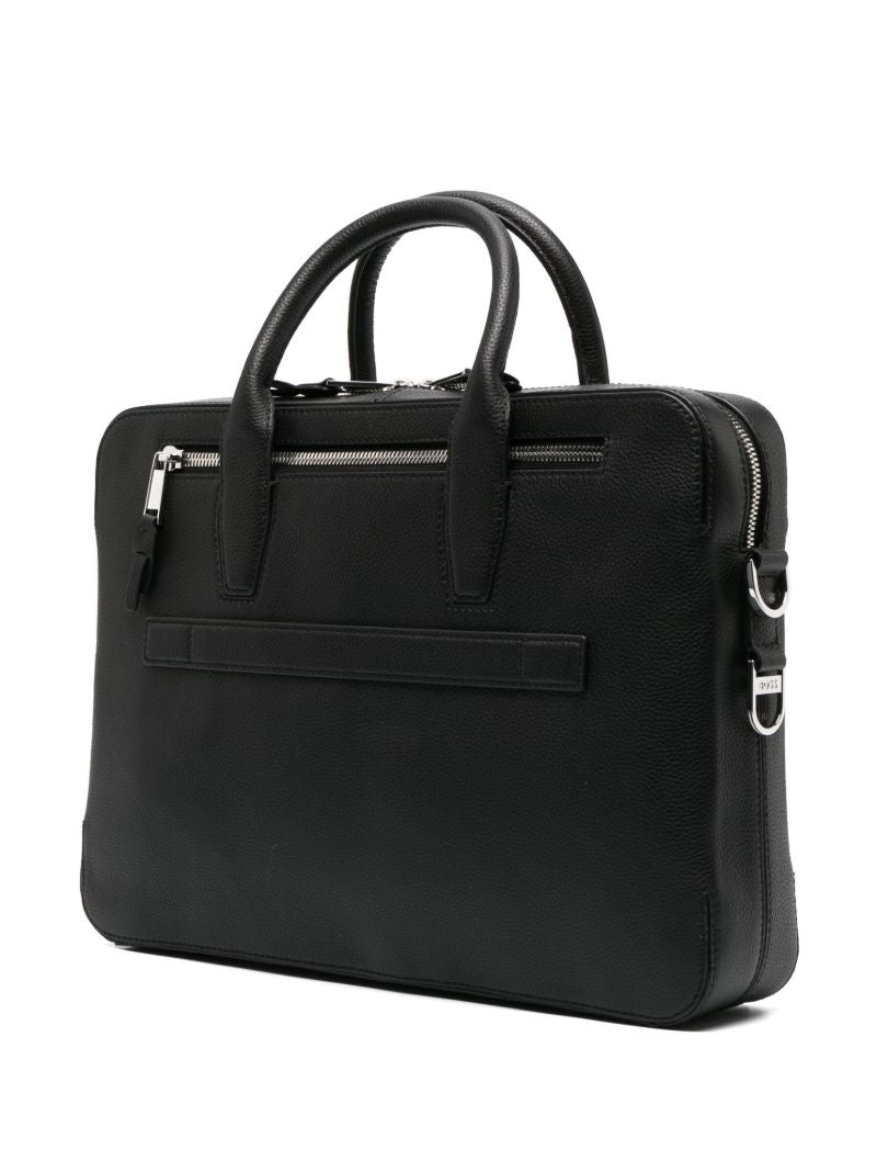 Black Highway Leather Briefcase