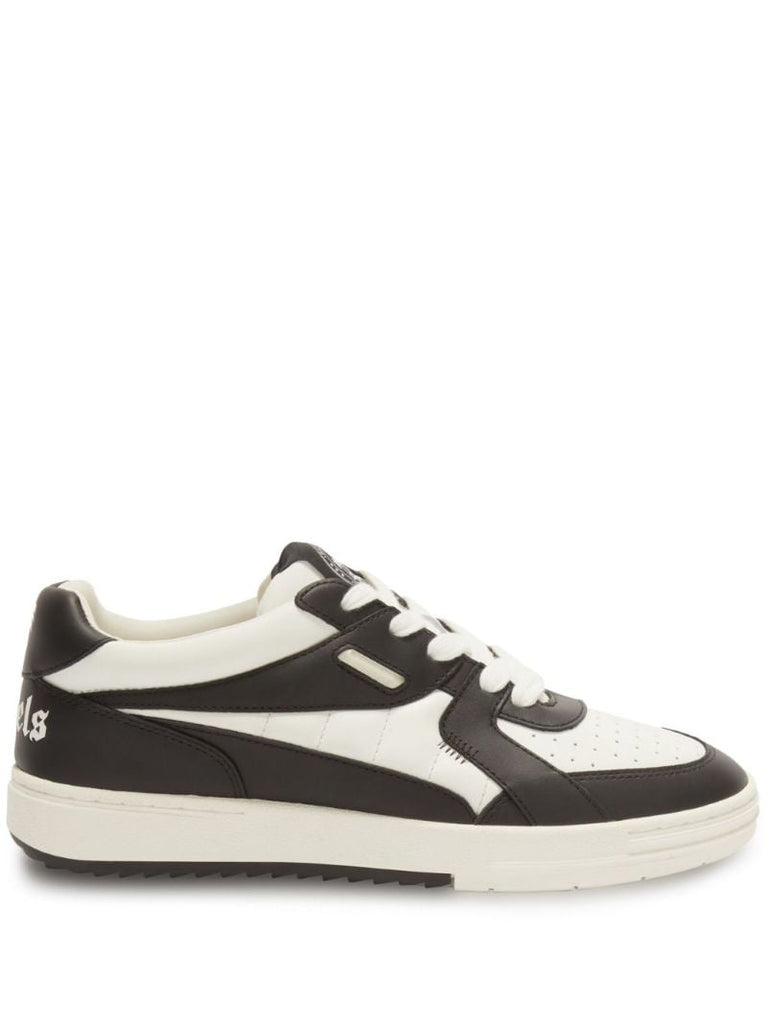 Black University Leather Sneakers