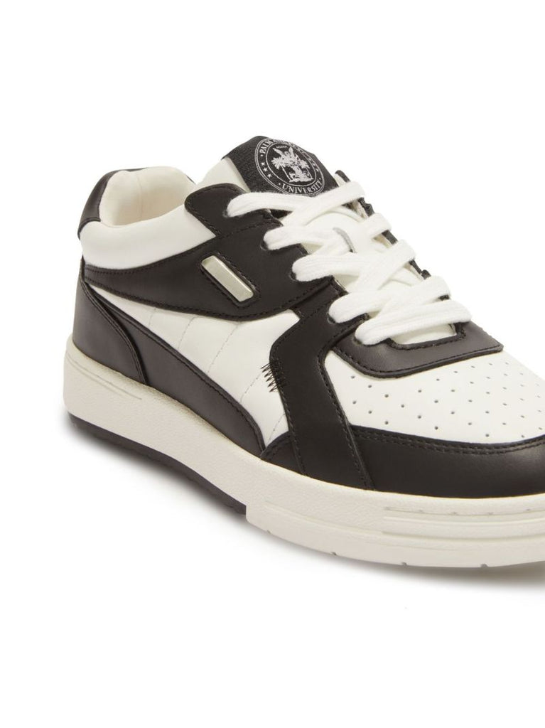 Black University Leather Sneakers