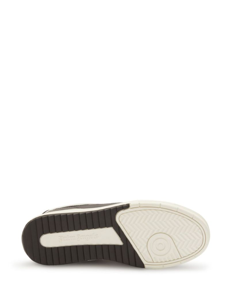 Black University Leather Sneakers