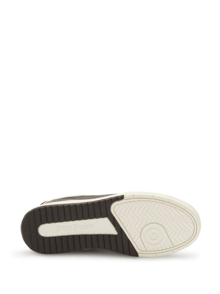 Black University Leather Sneakers