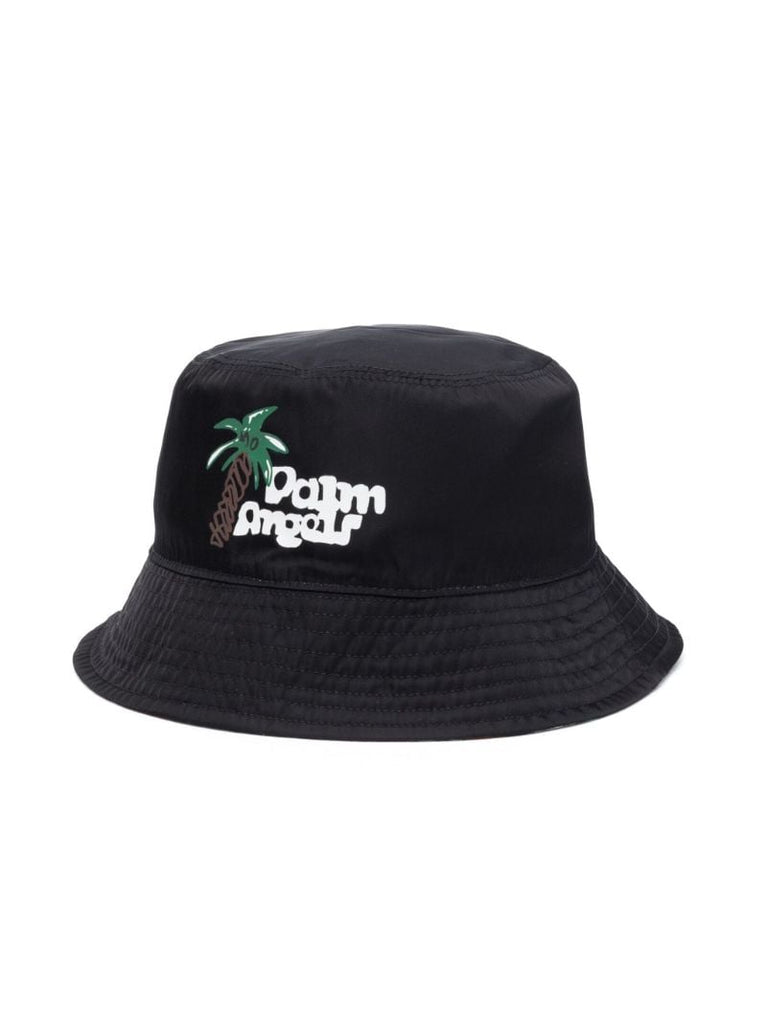 Multicolour Sketchy Print Reversible Bucket Hat