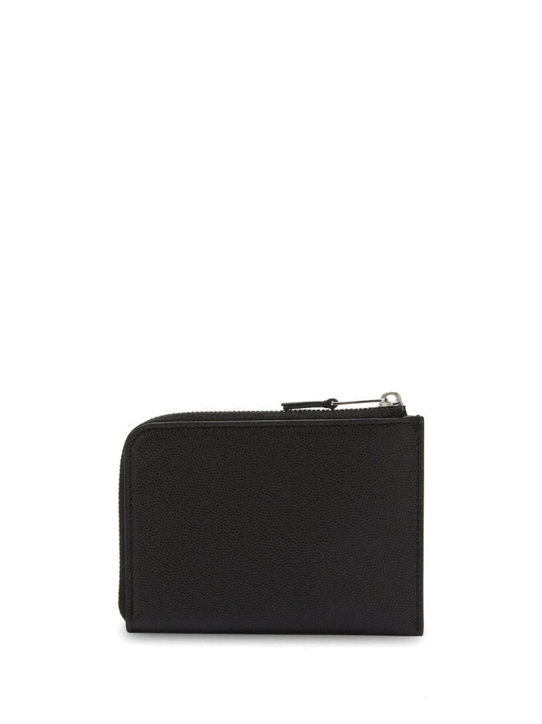 Black Sketchy Print Wallet
