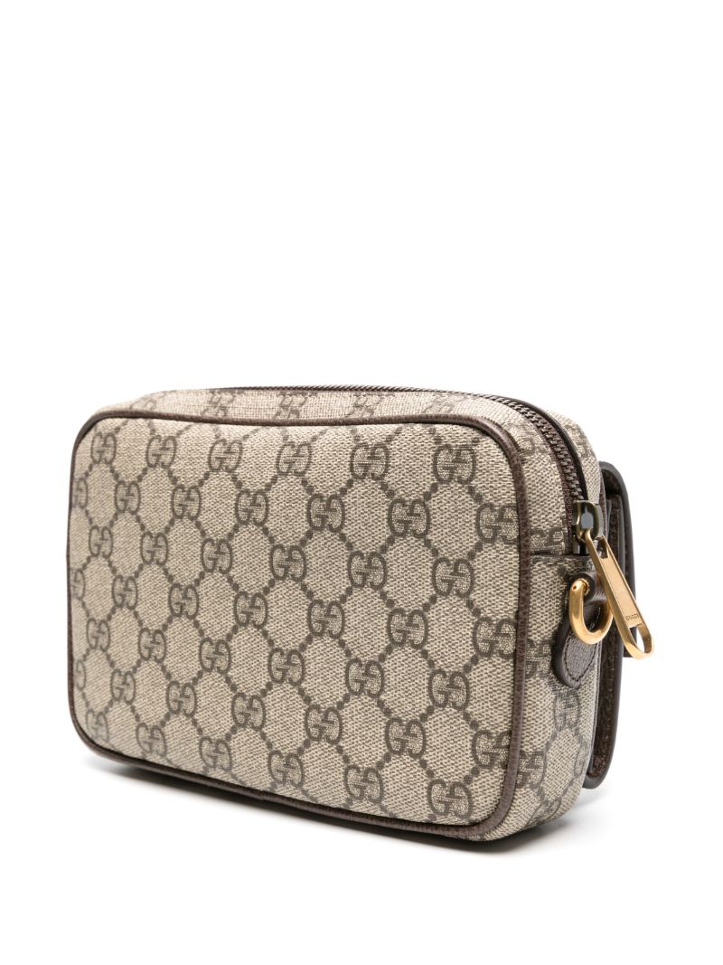 Neutral Ophidia Mini Gg Supreme Messenger Bag