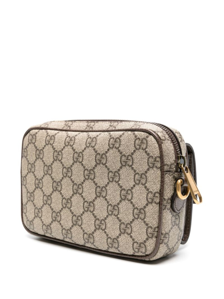 Neutral Ophidia Mini Gg Supreme Messenger Bag