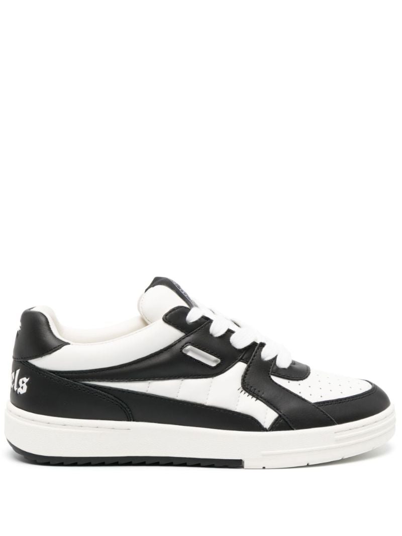 Black University Leather Sneakers