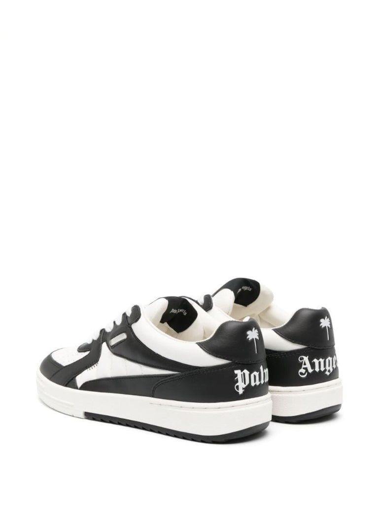 Black University Leather Sneakers